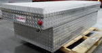  SADDLE BOX, WEATHER GUARD - 117-0-2 - MODEL 117 , ALUMINUM, 72''28''X19'' - FITS ALL FULL SIZE PICKUP TRUCKS WITH 8FT BED Image