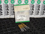  Precision Twist Drill 041046 Size #46 (0.0810") HSS TiN Coated Drill Bit (12 PCS/PKG)NEW IN BOX Image