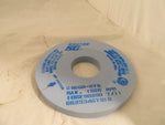  GRINDING WHEEL, NORTON - 27876, 16 Inch Diameter x 5 Inch Hole x 1-1/2 Inch Wide Centerless & Cylindrical Grinding Wheel, 5SGG0-KVS, MAX. 1550 RPM, 1062 90290 7/11, GG253467010 Image