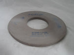  GRINDING WHEEL, NORTON - 106526059, 57A80-L5VBE, MAX.1625 RPM, 106526059 10/11, 18233, 20" WHEEL DIAMETER X 1" THICK X 8" HOLE DIAMETER Image