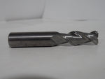  END MILL, CARBIDE, HANITA - 4K0213085E, END MILL, 1/2 X1-1/4 X3, 2 FLUTE  R.12", 106664044, UNCOATED Image