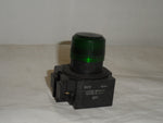  Micro-Switch PTL2311 Light Switch Green Indicator NICE! Image