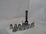  PUNCH, DASCO PRO - 2200, 11 PIECE INTERCHANGEABLE ARCH PUNCH SET 1/4" - 7/8", WITH WAD PUNCH Image