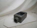  Appleton FS-1-75 Cast Device Box FS 1Gang 3/4" Hub Mall Iron Image