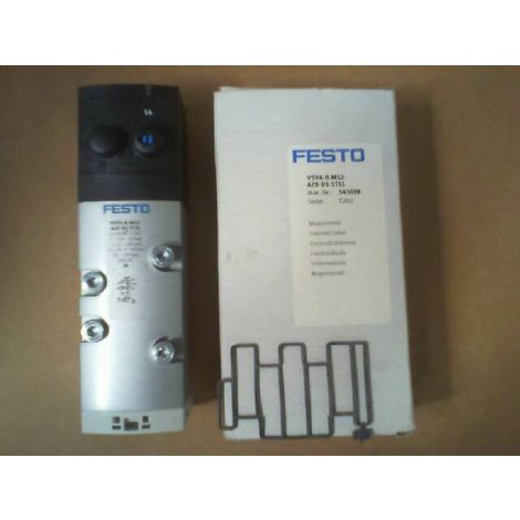 FESTO VSVA-B-M52-AZD-D1-1T1L Solenoid Valve - New in Box