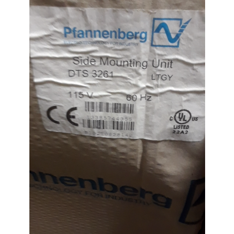 PFANNENBERG DTS 3261 Air Conditioner 7000-8500 Btu/h 115VAC - New in Box