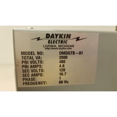 Daykin OMDGTB-01 Transformer Disconnect  - New In Box
