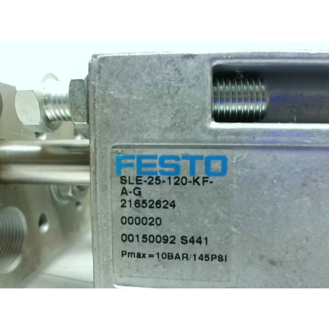 Festo SLE-25-120-KF-A-G Pneumatic Linear Drive - New
