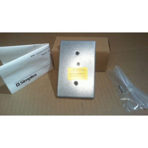 Simplex 4090-9807 Surface Cover Plate IDNET 0742315 W/LED Window