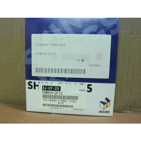 Misumi PCIMRS16-28-0.2 Shim Rings (Lot of 100) - Factory Sealed