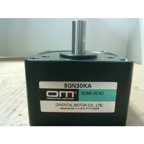 Oriental Motor 5GN30KA Gear Head w/ Speed Controller - New In Box