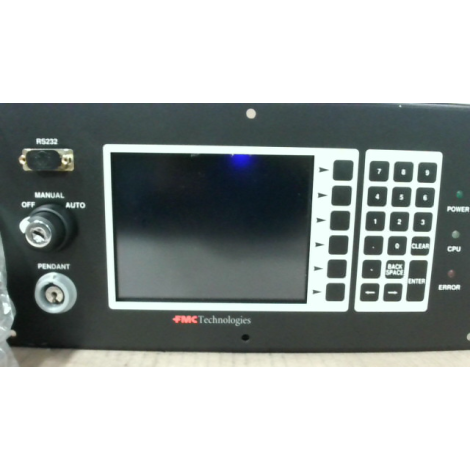 FMC Technologies SGV-2000 Display Control Panel W/Key - New No Box