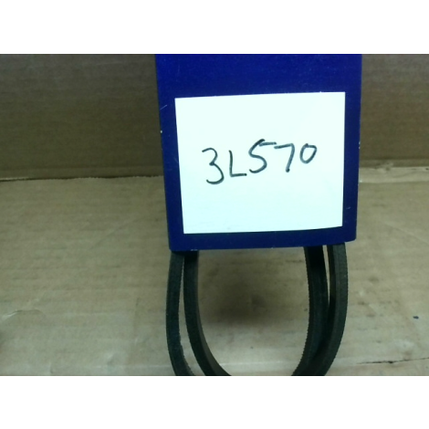 Continental 3L570 V-Belt 57" Outside Length Polybutadiene, Heat - New No Box