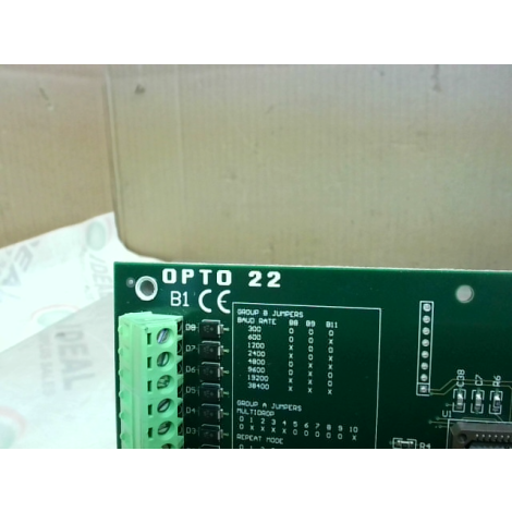 Opto 22 B1 16-Channel Digital Optomux Protocol Brain Board - New No Box