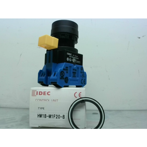 IDEC HW1B-M1F20-B Flush Pushbutton Non-Illum