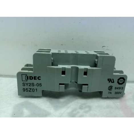 Idec SY2S-05 (3 PCS) 8 Pin Relay Base 7A 300V - New No Box