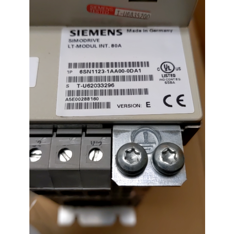 Siemens 6SN1123-1AA00-0DA1 Simodrive LT-Modul - Reconditioned
