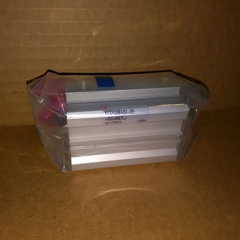 SMC ECDQBS232-25 Compact Pneumatic Cylinder - Factory Sealed