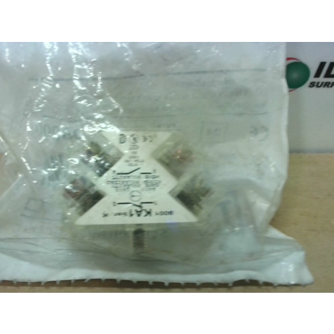 Square D 9001-KA1 Pushbutton Contact Block - New In Box