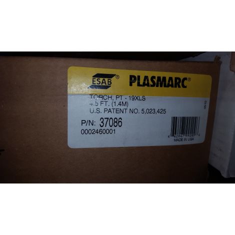 ESAB PT-19XLS Plasmarc Mechanized Cutting Torch 4.5' (1.4M)