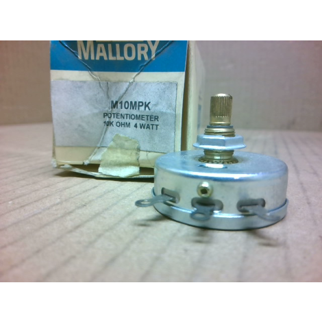 Mallory M10MPK Potentiometer - New In Box