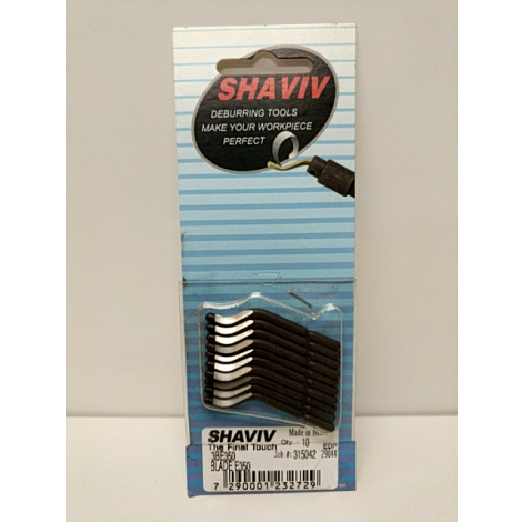 Shaviv E350 High Speed Bi-Directional Deburring Blades (10 PCS) - NEW IN BOX