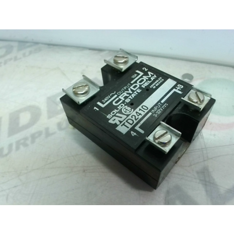 Crydom TD2410 Solid State Relay 3-32VDC Input, 240VAC 10A Output