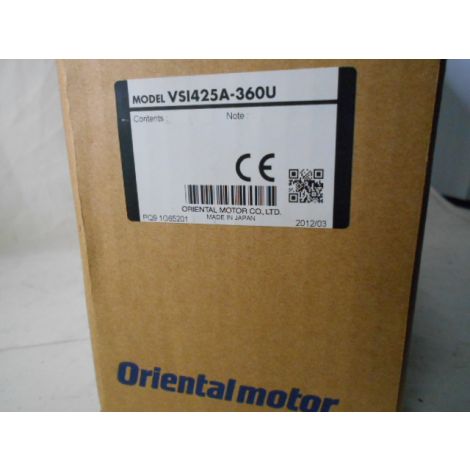Oriental Motor VSI425A-360U Parallel Shift Gearhead - New In Box