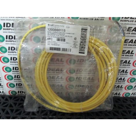 Brad Molex 1200860115 Connector Cable 3P Female Straight 5M 