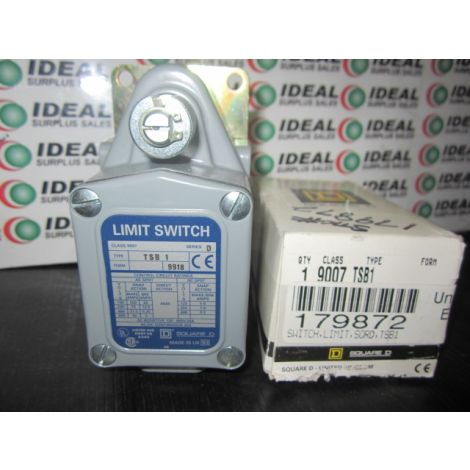 Square D 9007 TSB-1 Limit Switch 20A 120V