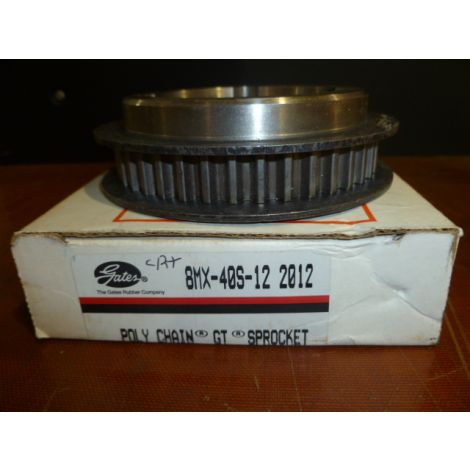 Gates 8MX-40S-12 2012 Poly Chain GT Sprocket 2-3/4" Bore 3-3/8" OD- New in Box