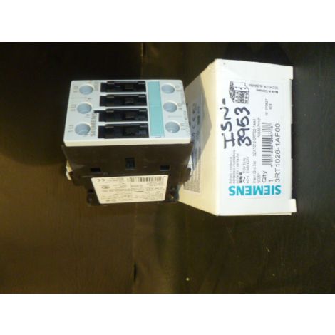 SIEMENS 3RT10261AF00 CONTACTOR NEW IN BOX