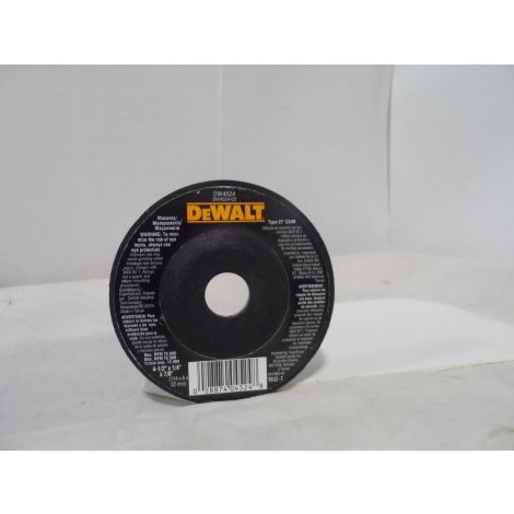 DEWALT DW4524 4-1/2" x 1/4" x 7/8" Concrete/Masonry Grinding Wheel