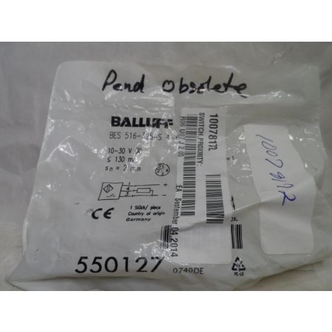 BALLUFF BES516325S4Y PROXIMITY SWITCH NEW IN BOX